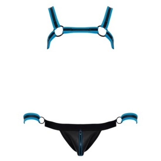 Svenjoyment Bondage Мужской спортивный комплект черный/синий L