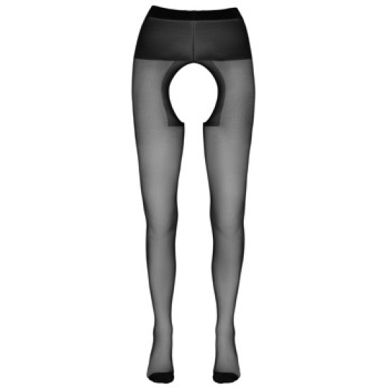 Cottelli Legwear Crotchless Tights black 1