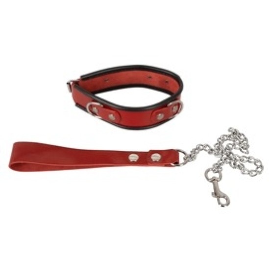 Wild Thing By Zado Leather Collar and Leash