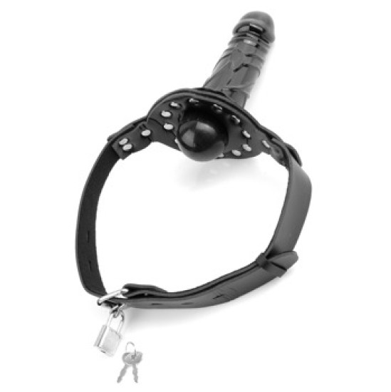 Fetish Fantasy Series FFS Deluxe Ball Gag ar dildo