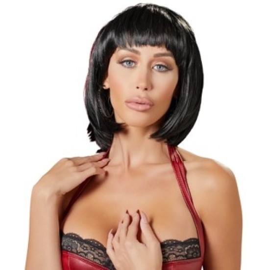 Cottelli Accessoires Black Bob Wig