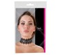 Cottelli Accessoires Siuvinėti Choker + Kalnų krištolas