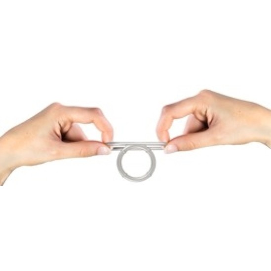 You2Toys Metallic Silicone Double Ring