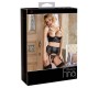 Abierta Fina Shelf Bra Suspender Set 85C/L