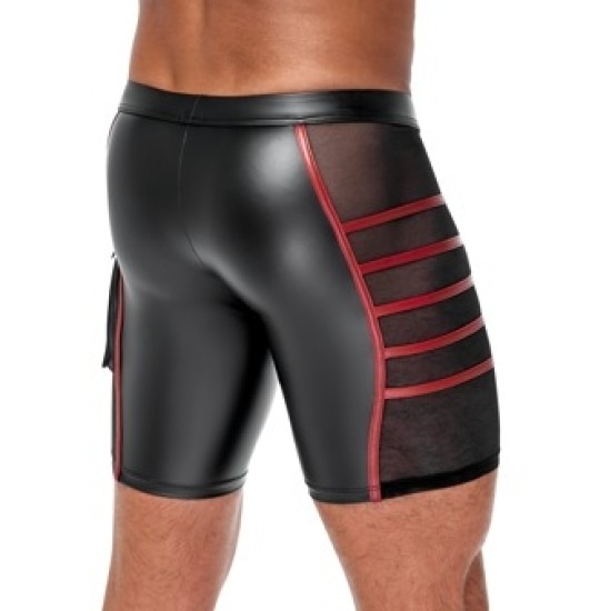 NEK Men's Shorts Black/Red S