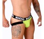 Macho Underwear MACHO - MX28FA JOCK GREEN FLUOR M