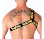 Macho Underwear MACHO - ROMĖNĖS DIRŽAI GELTONI L/XL