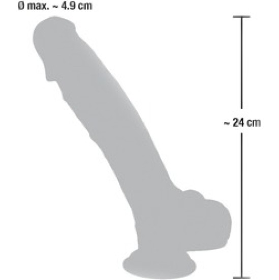 Medical Silicone Dildo 24 cm