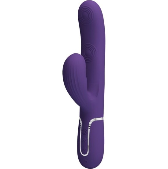 Pretty Love Flirtation PRETTY LOVE – PERLITA G-SPOT VIBRATOR 3 IN 1 MULTIFUNCTION LILLA