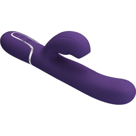 Pretty Love Flirtation PRETTY LOVE — PERLITA G-SPOT VIBRATOR 3 IN 1 DAUDZFUNKCIJAS PURPURA