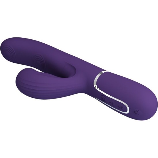 Pretty Love Flirtation PRETTY LOVE – PERLITA G-SPOT VIBRATOR 3 IN 1 MULTIFUNCTION LILLA