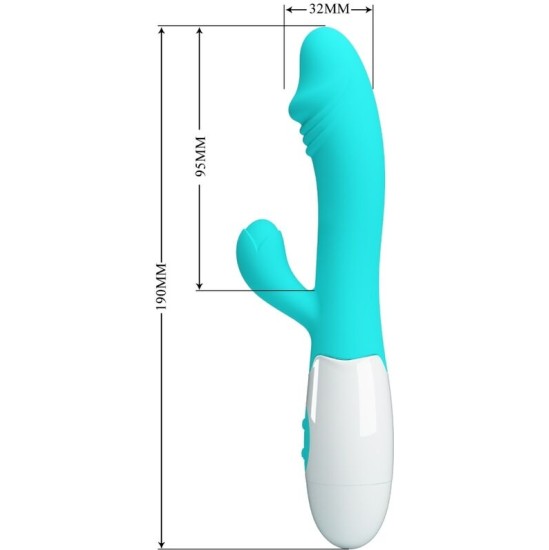 Pretty Love Flirtation PRETTY LOVE - SNAPPY G-SPOT VIBRATOR AQUA GREEN