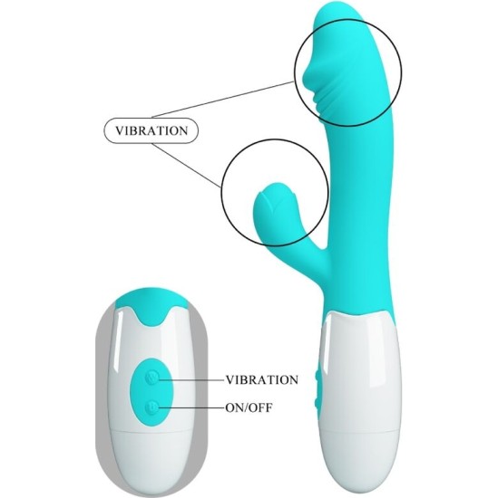 Pretty Love Flirtation PRETTY LOVE - SNAPPY G-SPOT VIBRATOR AQUA GREEN