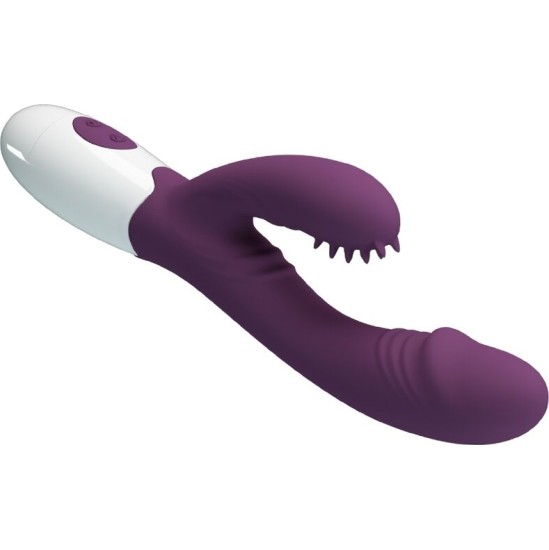 Pretty Love Flirtation PRETTY LOVE - BUTTERFLY KISS RABBIT VIBRATOR & G-SPOT STIMULATOR PURPLE