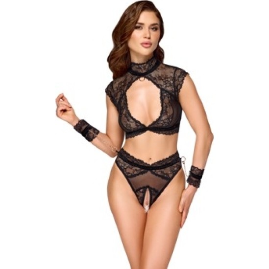 Cottelli Bondage Bondage Bra Set M