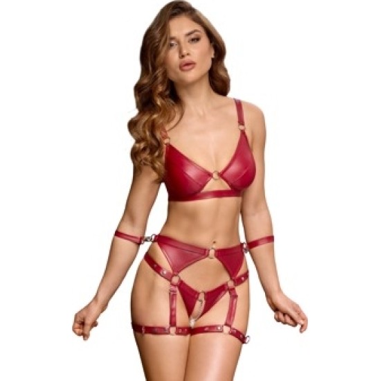 Cottelli Bondage Bondage Bra Set XL