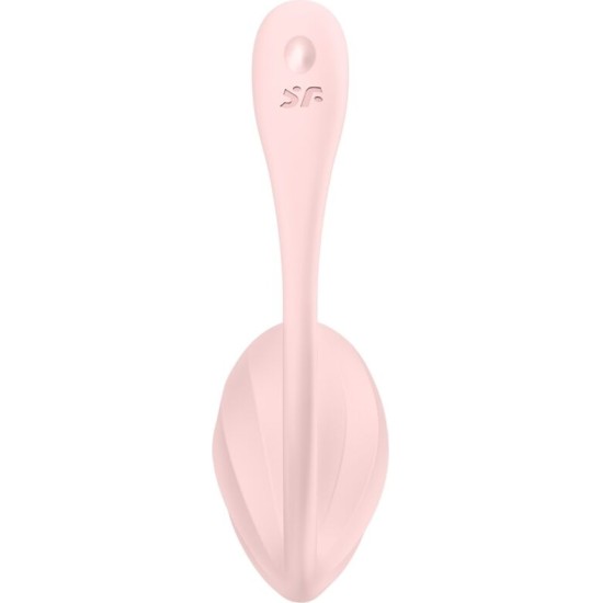 Satisfyer Partner SATISFYER – ribidega PETAL G POINT KAUGJUHTIMISPULDI STIMULAATORI ROSE TASUTA RAKEND