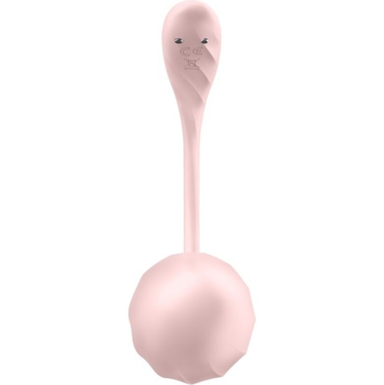 Satisfyer Partner SATISFYER – NUOTOLINIO VALDYMO STIMULIATORIUS STIMULIATORIUS ROSE NEMOKAMA programėlė su briaunelėmis G POINT