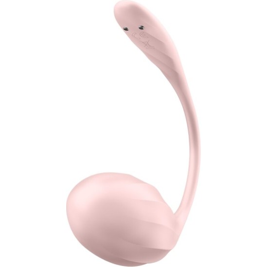 Satisfyer Partner SATISFYER – ribidega PETAL G POINT KAUGJUHTIMISPULDI STIMULAATORI ROSE TASUTA RAKEND