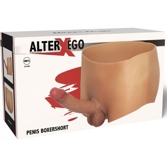 Hidden Desire ALTER EGO BOXERSHOT AR PENI 18 CM IZMĒRS L