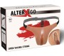 Hidden Desire ALTER EGO ADJUSTABLE OPEN VAGINA STRING FLESH