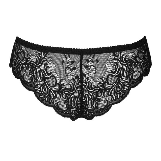 Livco Corsetti Panties LIVCO CORSETTI FASHION – MEILĖS ISTORIJA LC 90679 PILNYBĖS BE VYKO JUODOS L/XL