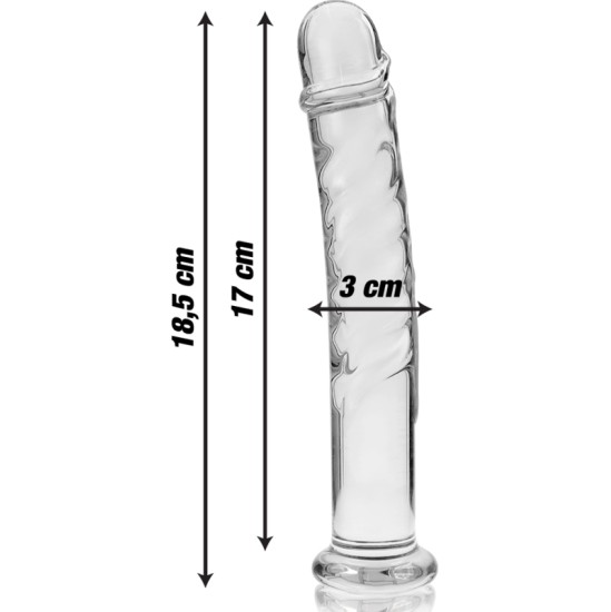 Nebula Series By Ibiza MUDEL 16 DILDO BOROSILIKAATKLAAS 18,5 X 3 CM SELG