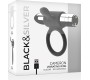 Black&Amp;Silver CAMERON RECHARGEABLE RING SILVER