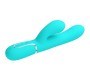 Pretty Love Flirtation PRETTY LOVE - МНОГОФУНКЦИОНАЛЬНЫЙ ВИБРАТОР G-SPOT AQUA GREEN