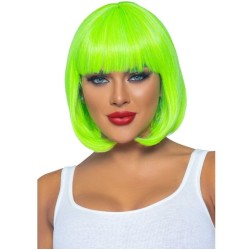 Leg Avenue Accessories LEG AVENUE - FLUORESCENT BOB WIG NEON GREEN