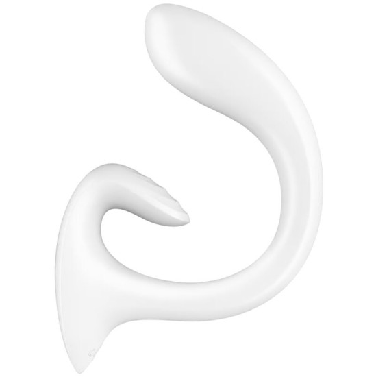 Satisfyer Vibrator APMIERINĀTĀJS - G FOR GODDESS 1 ZAĶIS VIBRATORS, BALTS