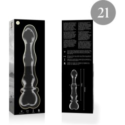 Nebula Series By Ibiza 21 MODELIS DILDO BOROSILIKATINIS STIKLAS 20,5 X 3,5 CM SKAIUS