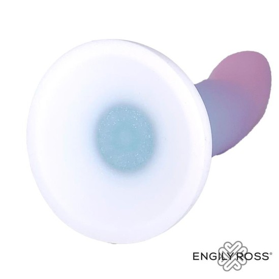 Dildox By Engily Ross Dildo Silicona L quida Color Degrado con Ventosa 13,6 cm