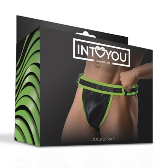 Intoyou Shining Line Glow in the Dark Jockstrap