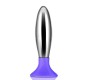 Lovetoy Анальная пробка Bobby Metal и Silicone Purple