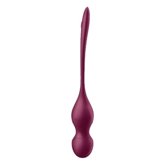 Satisfyer Love Birds Vary Connect App Wine Red