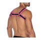 Cut4Men H4RNESS05 Chest Harness Neon HotPink One size