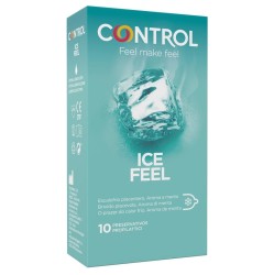 Control Prezervatyvai Ice Feel 10 Uds