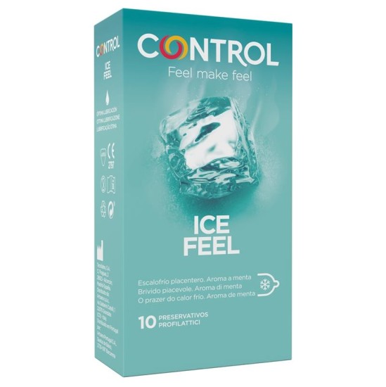 Control Prezervatīvi Ice Feel 10 Uds