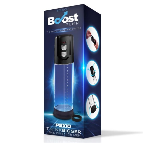 Boost Pumps Автоматический насос для пениса PSX10 Crystal