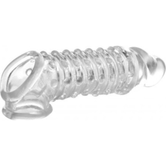 Xr- Size Matters SHEATH FOR EXTENDED 3.8 CM CLEAR PENIS