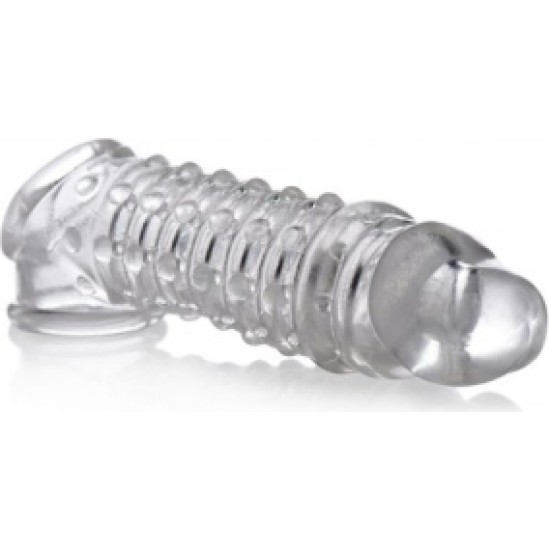 Xr- Size Matters SHEATH FOR EXTENDED 3.8 CM CLEAR PENIS