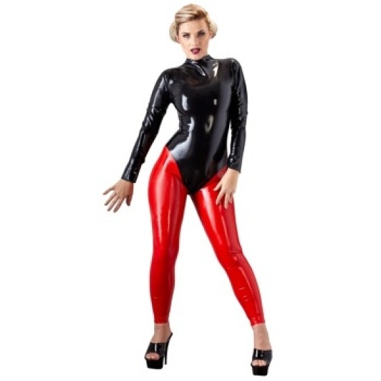 Late X Latex Leggings red S