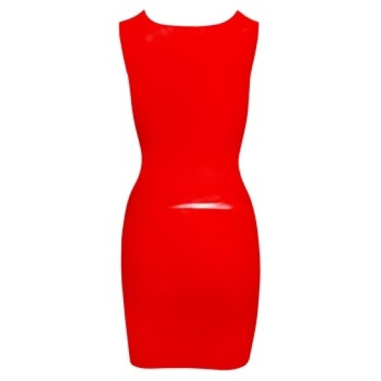 Late X Latex Dress red L