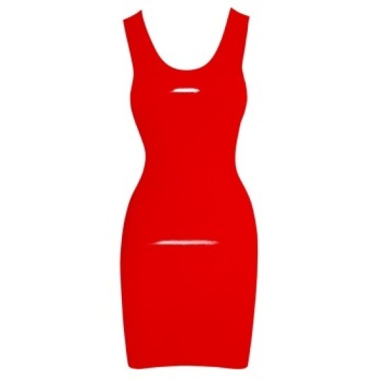 Late X Latex Dress red L