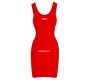 Late X Latex Dress red L