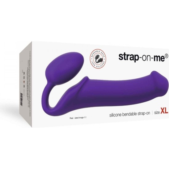 Strap-On-Me IEKĀRTAS DILDO SIKSNA EMASTĪGA MĪKSTA SILIKONA VILETA XL