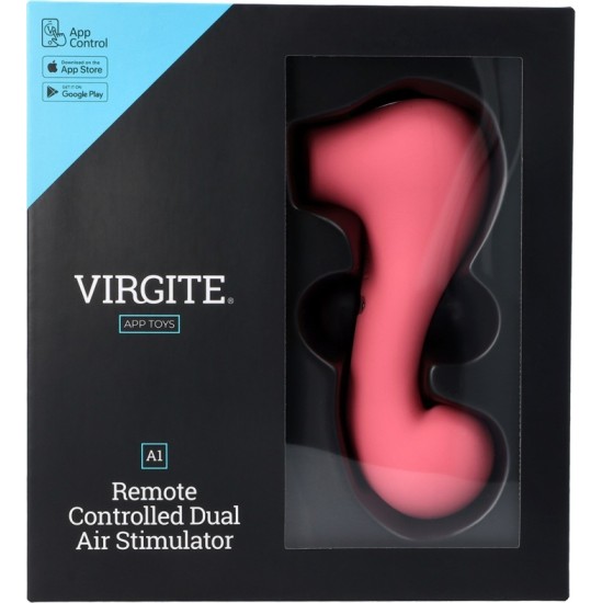 Virgite - App Toys A1 REMOTE CONTROLLED DUAL AIR STIMULATOR