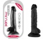 Vscnovelty REALISTIC PENIS MR RUDE BLACK 17'8 CM