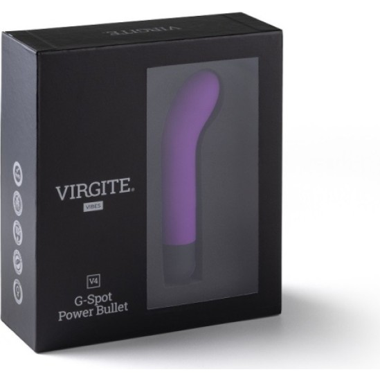 Virgite - Vibes G-SPOT V4 ФИОЛЕТОВАЯ ВИБРАЦИОННАЯ ПУЛЯ